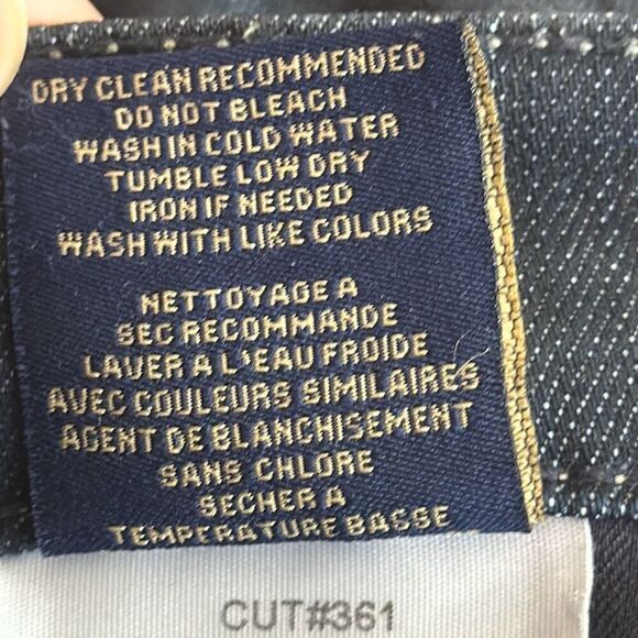 Fidelity Denim Belladonna Jeans Womens 32 Mid Rise Dark Wash Denim Jason Trotzuk - Picture 11 of 12